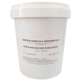 Pure Sicilian Pistachio 100% paste 1 Kg Semi-finished product for ice cream