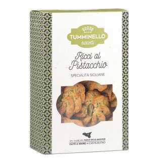 Sicilian pistachio and almond biscuits, Tumminello artisan specialties