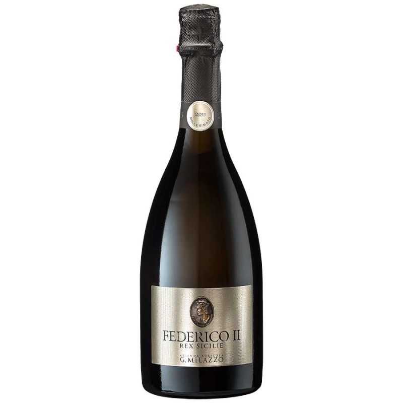 the Sparkling Wine Brut VSQ Millesimato Riserva by Milazzo Winery