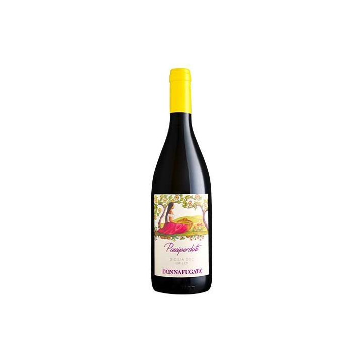 Vino bianco siciliano Passi perduti Grillo doc Donnafugata