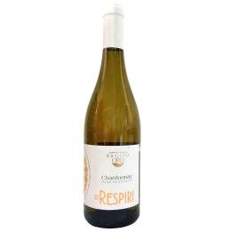 Sicilian sparkling white wine Dei Respiri Chardonnay Terre Siciliane IGT Baglio Oro