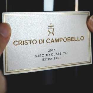 Sparkling wine CDC Baglio del Cristo Classic Method Extra Brut 2017