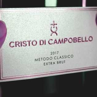 Rosé sparkling wine CDC Baglio del Cristo Classic Method Extra Brut 2017