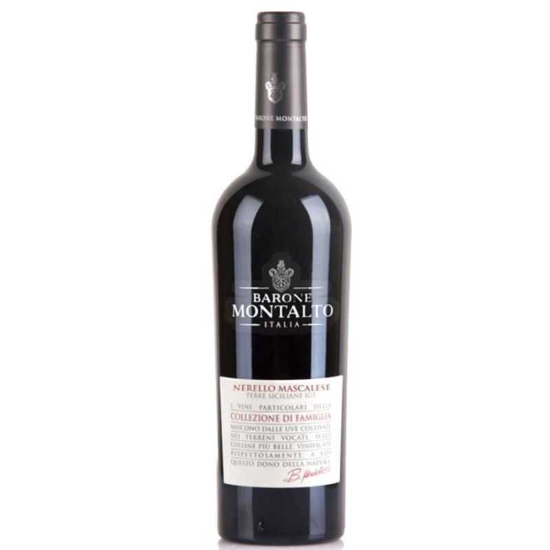 Nerello Mascalese wine by Barone Montalto, Sicilian red wine Nerello Mascalese wine by Barone Montalto, Sicilian red wine