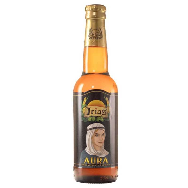 Aura, Sicilian craft blonde beer, Saison style Aura, Sicilian craft blonde beer, Saison style