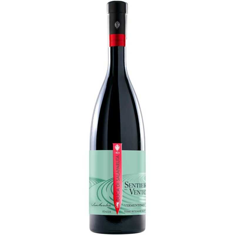Sentiero del Vento, fresh and fruity white wine from Vermentino di Duca di Salaparuta grapes