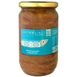 Mediterranean Anchovy fillets in Olive Oil - Pack of 720 grams
