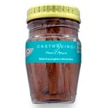 Sicilian anchovy fillets preserved in olive oil, 80g jar