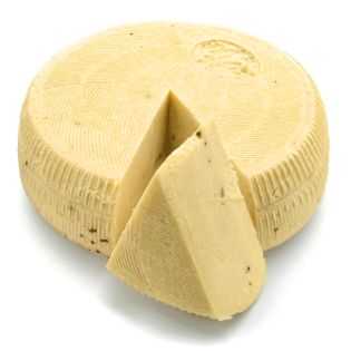 Cheese with seasoned pepper