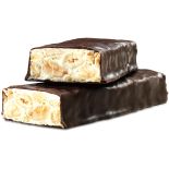 Soft nougat with dark chocolate
