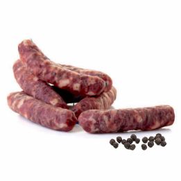 Salsiccia dolce senza finocchietto, con pepe nero