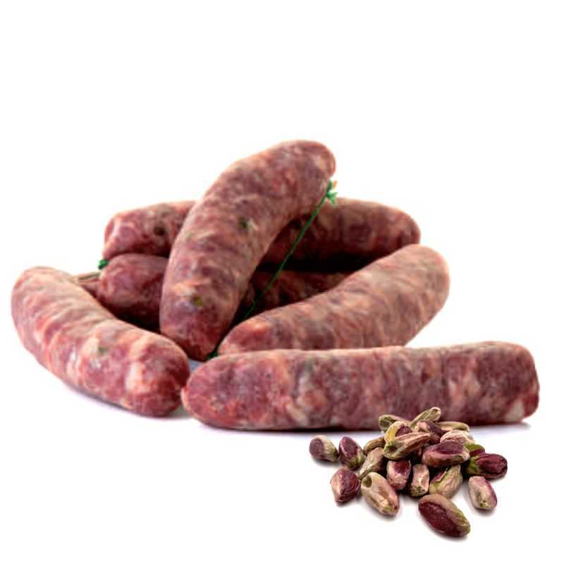 Salsiccia siciliana stagionata al pistacchio