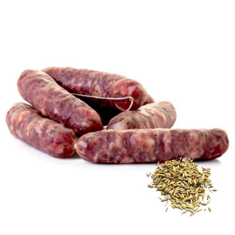 Sweet sausage with wild fennel