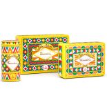 Sicilian soft nougat Fiasconaro in 150 g tin from Dolce & Gabbana collection