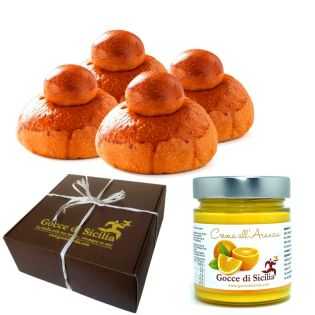 Box with Tuppo - Your Sweet Orange Brioche
