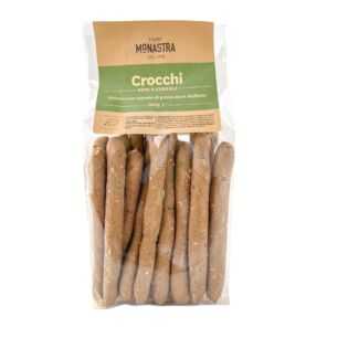 CROCCHI Seeds and Cereals - Organic Sicilian durum wheat semolina bread sticks 180g