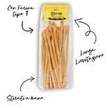 Classic handmade bread sticks with type 1 organic flour - 200g