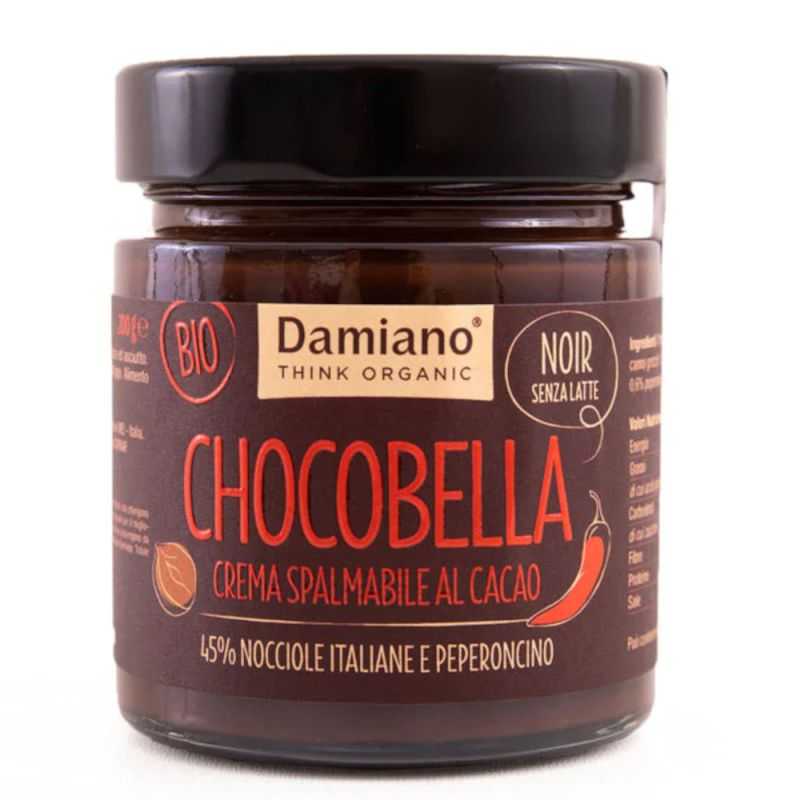 Chocobella Noir al Peperoncino BIO 200 g - Damiano Think Organic