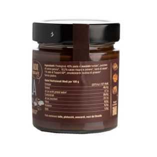 Chocobella Noir ai cristalli di Sale di Trapani BIO 200 g - Damiano Think Organic