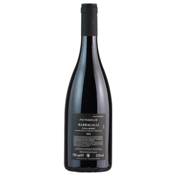 PIETRADOLCE VIGNA BARBAGALLI - ETNA RED WINE 2016