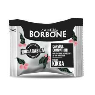 Respresso Borbone Kikka Arabic Blend Capsules compatible with Nespresso
