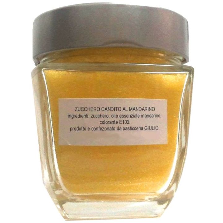 Zucchero candito al mandarino di Sicilia