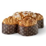 traditional colomba with Orange peel, honey and vanilla