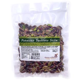 Natural Shelled Pistachio 100% Sicilian - 100grams