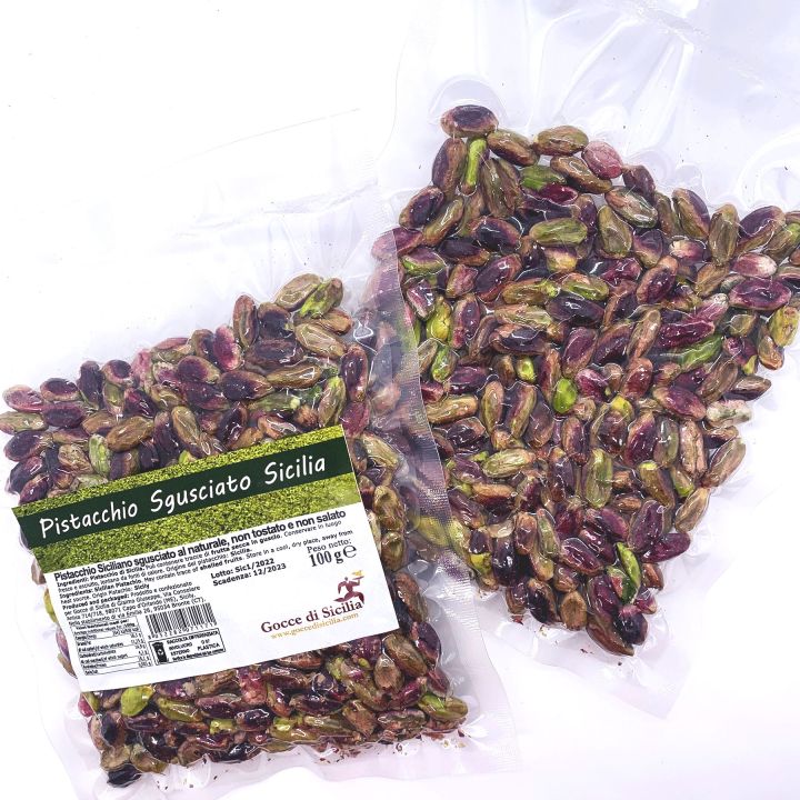 Sicilian Pistachio Shelled Naturally - Vacuum-packed 100 g