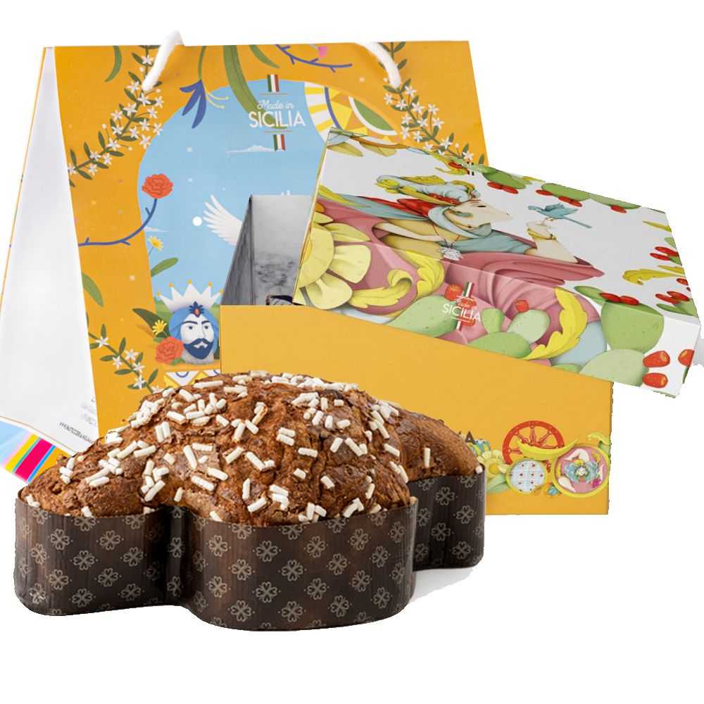 colomba artigianale arancia e cioccolato di modica IGP