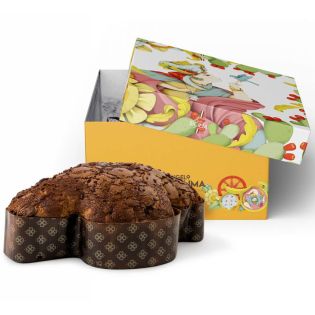 Colomba artigianale al Cioccolato di Modica IGP