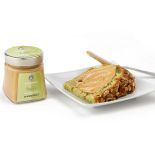 colomba pistacchi e mandorle fetta con la crema mandorla