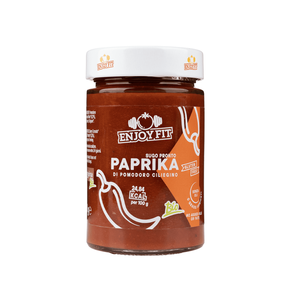 Organic Paprka Sauce with cherry tomato - Enjoy Fit Salemipina Organic Paprka Sauce with cherry tomato - Enjoy Fit Salemipina
