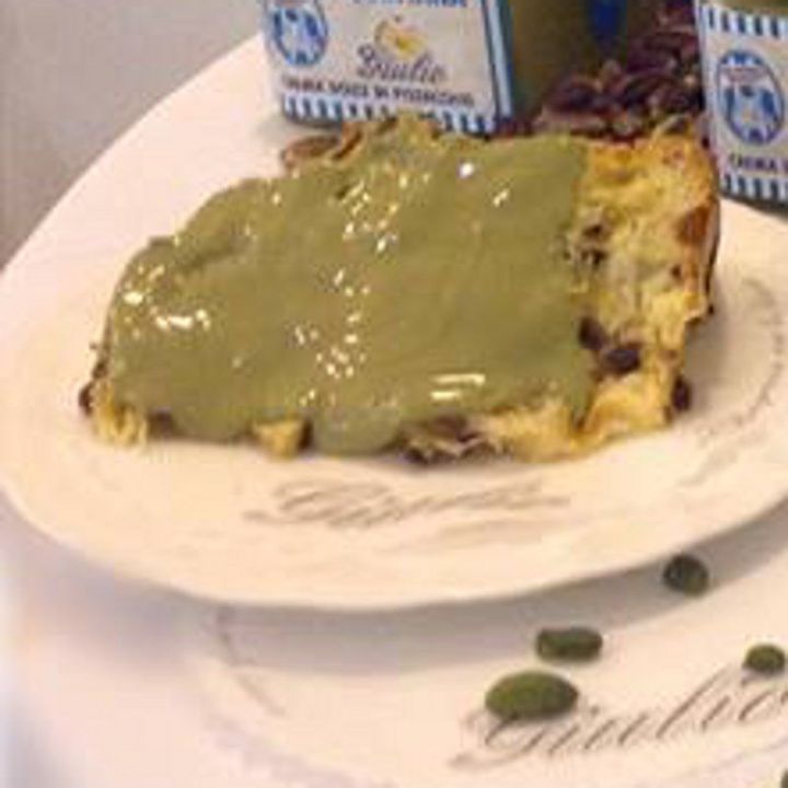 Colomba con crema al pistacchio Giulio