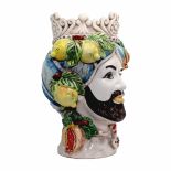 Re Inverno Testa di Moro Serie Quattro Stagioni - Uomo bianco Altezza 30 cm