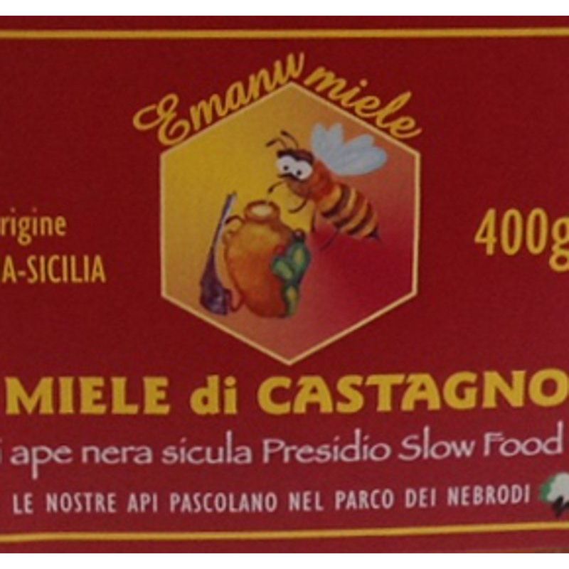 Miele di Castagno di Ape Nera Siciliana - Slow Food