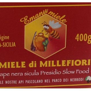 Miele di Millefiori di Ape Nera Sicula - Slow Food