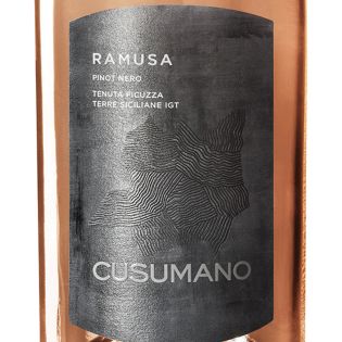Sicilian rosé wine from the Cusumano winery