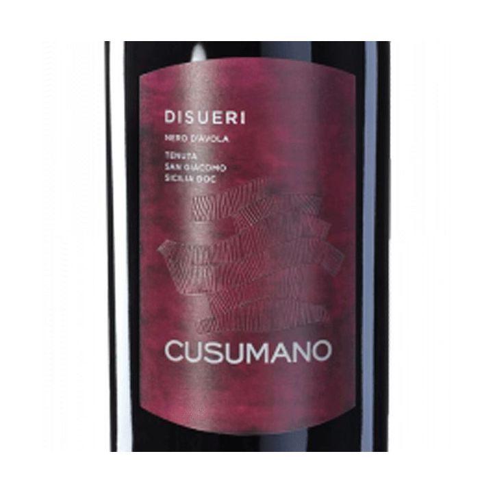 Cusumano winery, Disueri red wine
