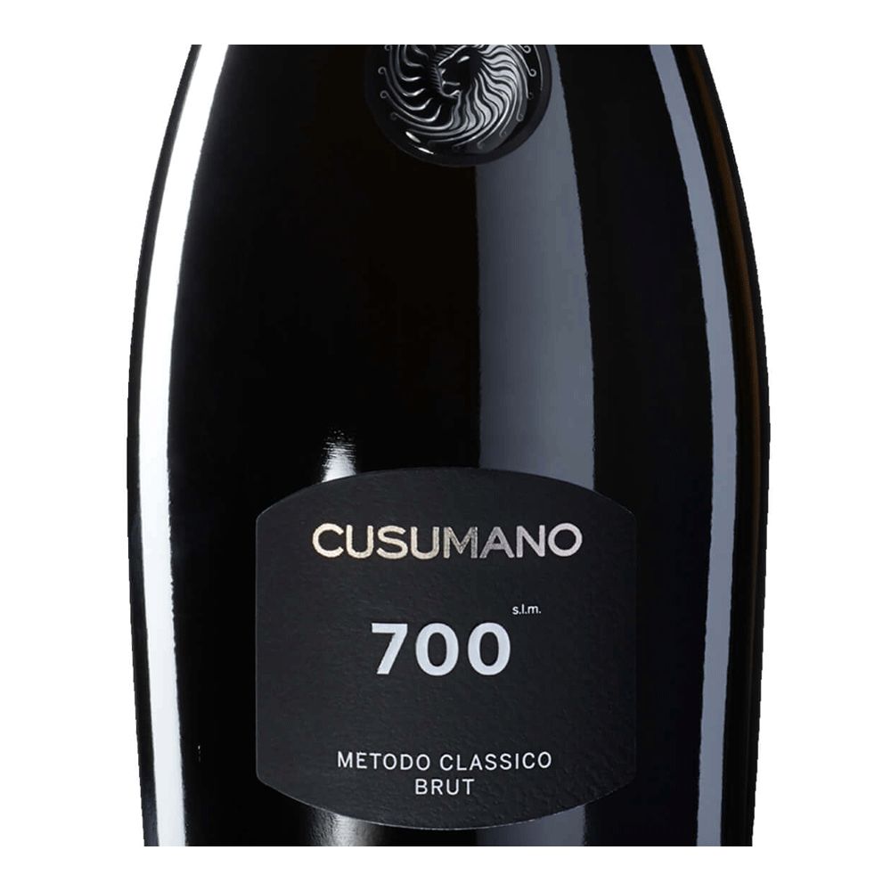 700 slm Sicilian Brut sparkling wine Classic Method