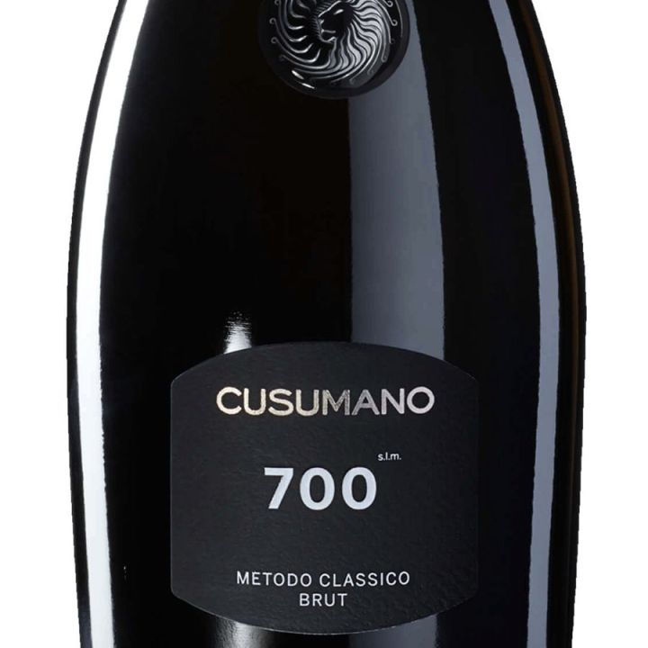 700 slm Vino spumante Brut siciliano Metodo Classico