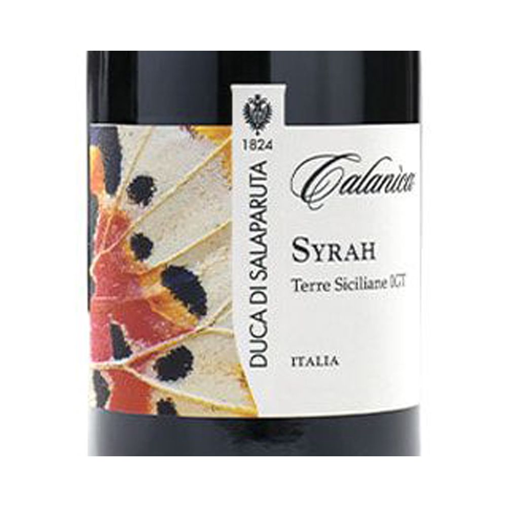 IGT Red Syrah wine 2022 di Terre Salaparuta Duca Calanica Siciliane