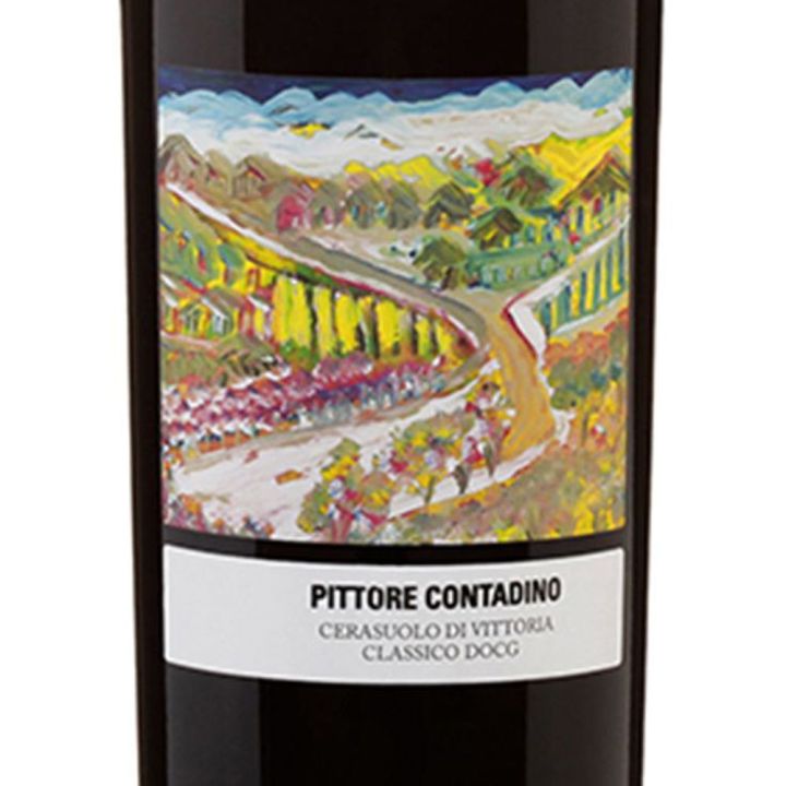 Pittore Contadino DOCG Cerasuolo di Vittoria 2017 Organic red wine- Cantine HORUS
