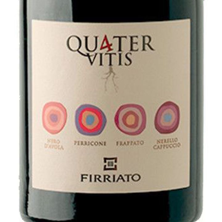 Quater Vitis Red wine IGT Terre Siciliane - Firriato winery