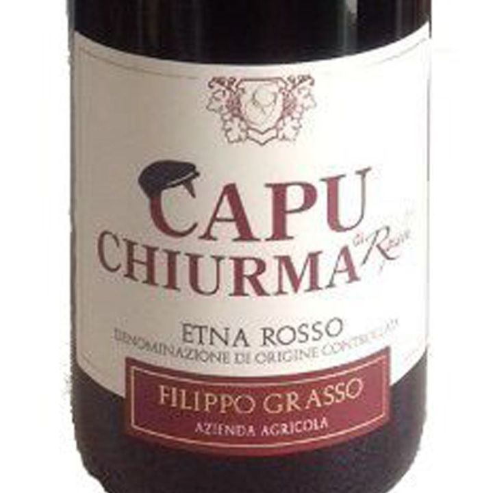 Red Wine "Etna Rosso" DOC - Capu Chiurma - "Az. Grasso"