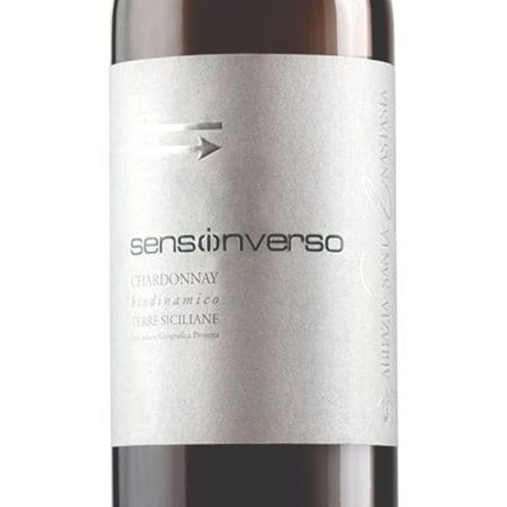 Sensinverso Chardonnay 2016 Sicily DOC, biodynamic white wine