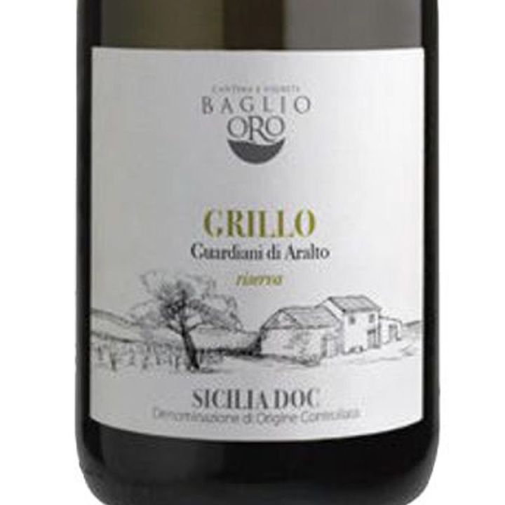 Grillo Wine Guardiani di Aralto DOC White Wine 2019