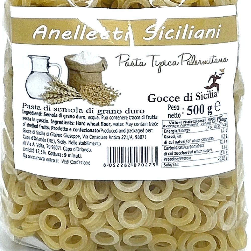 Anelletti for Sicilian baked pasta