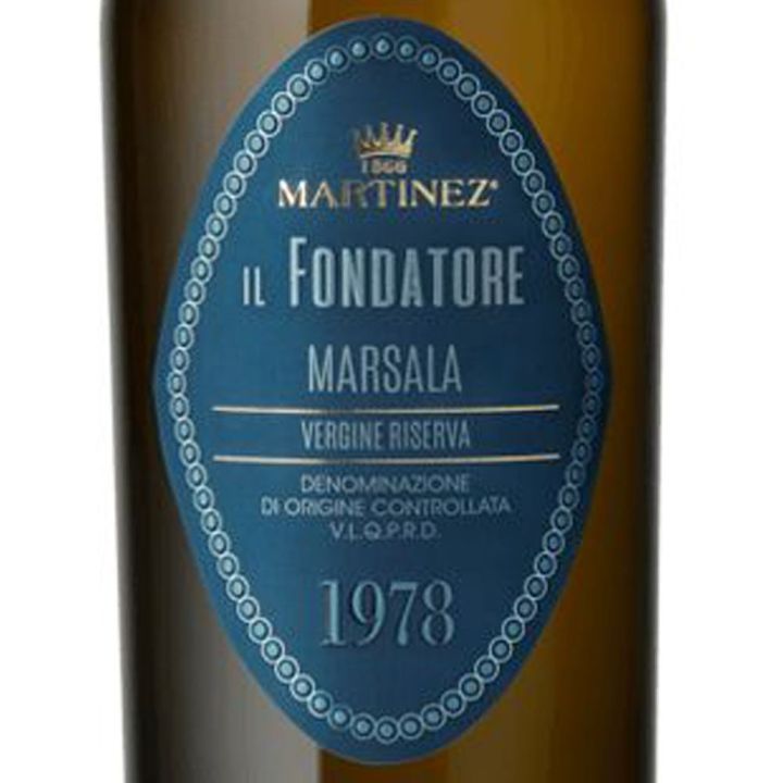 Marsala Vergine Riserva DOC 1978 - Il Fondatore Martinez