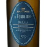 Marsala Vergine Riserva DOC 1978 - Il Fondatore Martinez